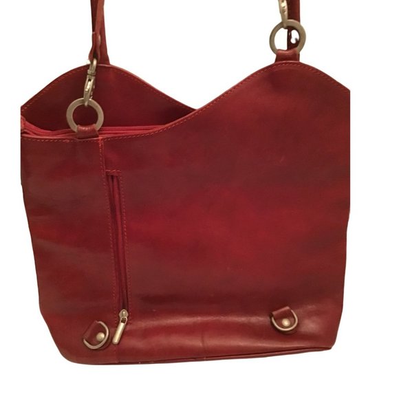 Valentino Garavani Handbags - Vintage Ruby Red Valentino Handbag